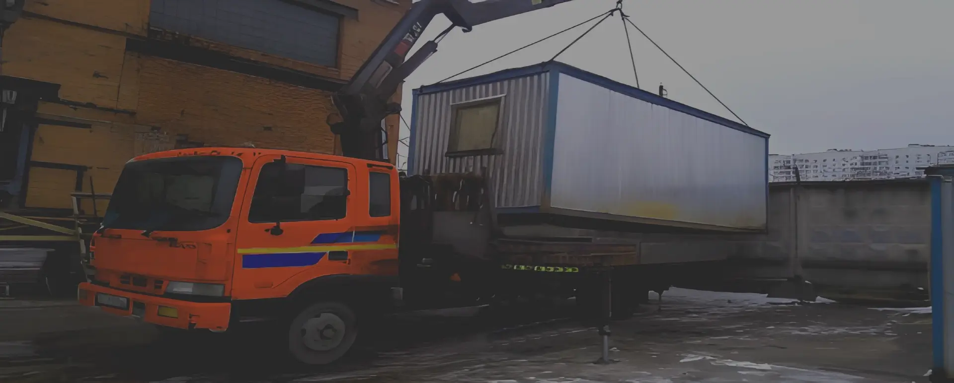 Получить уникальное предложение по перевозке негабаритного вагончика грузовым транспортом по России из Полтавской с гарантией безопасности