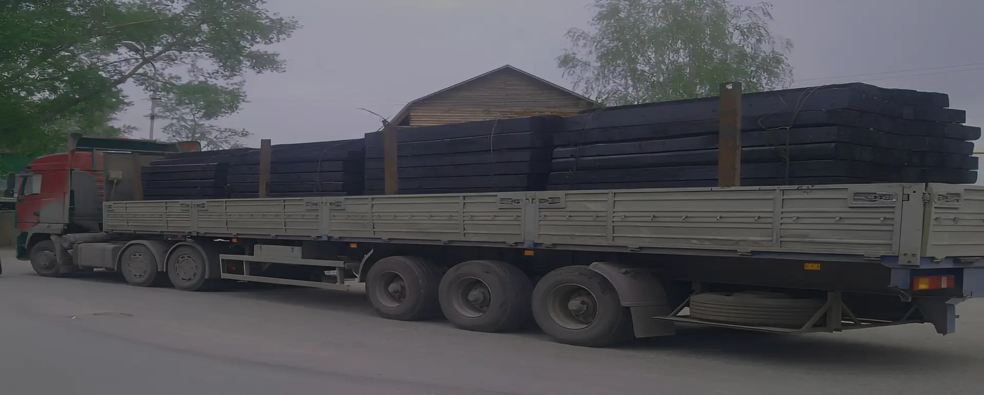 Сервис от транспортной компании по доставке шпал по России из Полтавской автотранспортом